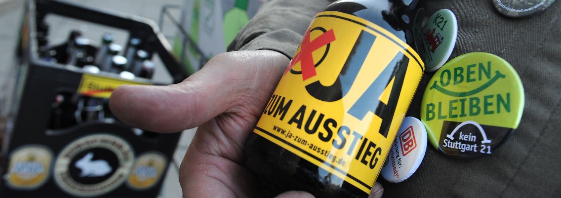 Nur eine Minderheit sagte "Ja" zum Ausstieg aus S21.