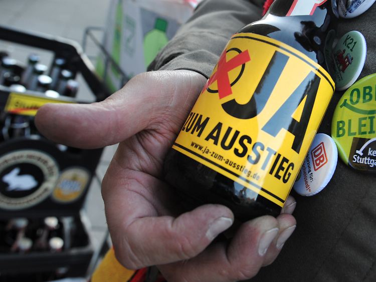 Nur eine Minderheit sagte "Ja" zum Ausstieg aus S21.