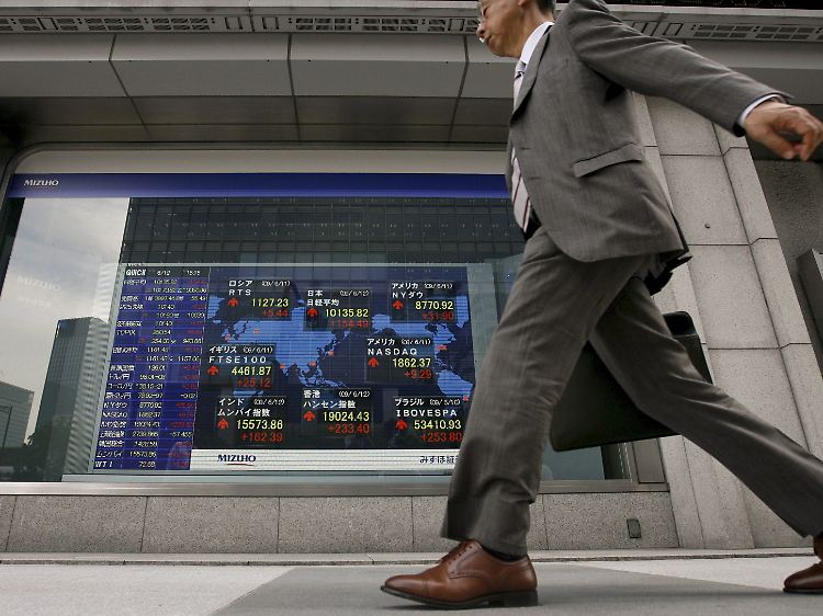 Positive Reaktion an der Tokioter Börse.