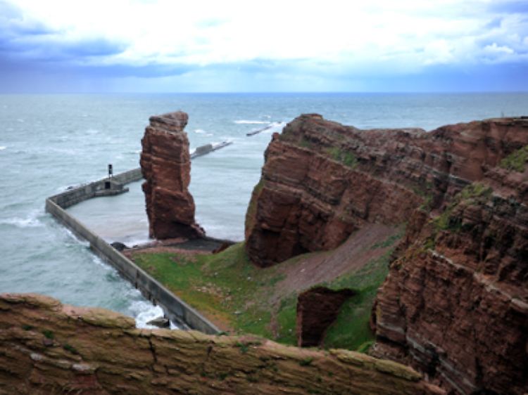 Wunderschönes Helgoland - besonders im Winter ein Erlebnis.