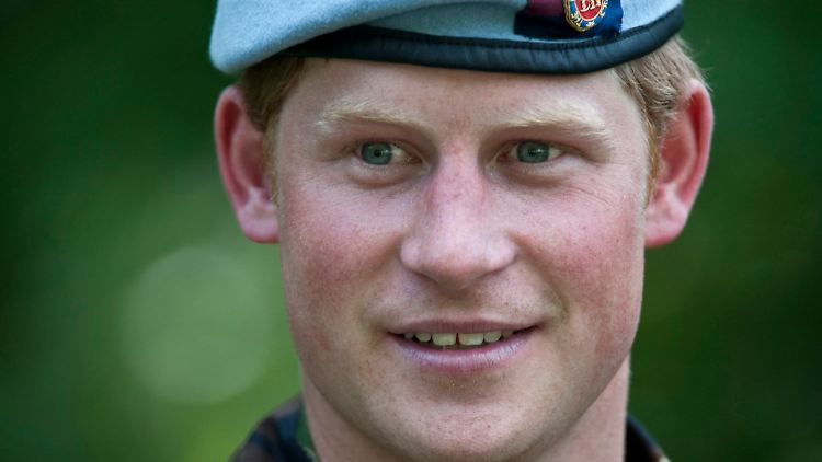 Zurück in der Heimat: Prinz Harry.