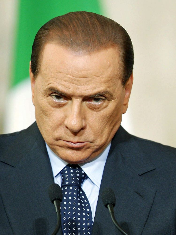Kein schönes Wochenende für Silvio Berlusconi.