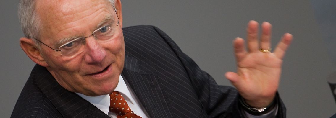 Schäuble kommt der SPD entgegen.