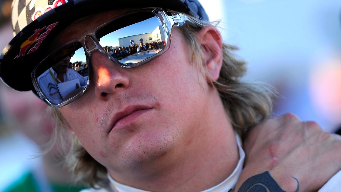 Sehnsucht gestillt: Ex-Weltmeister Kimi Räikkönen.