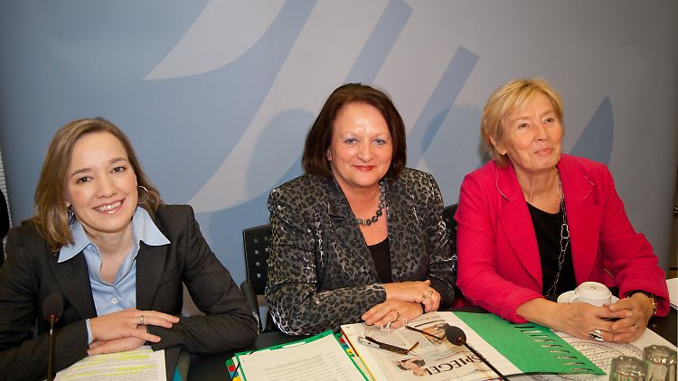 Es war die letzte Sitzung des Runden Tisches, den Christine Bergmann (r.) geleitet hatte.