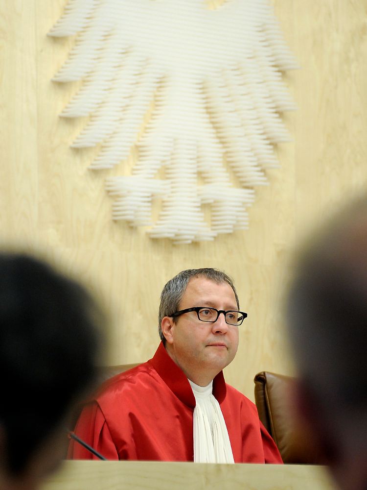 Gerichtspräsident Andreas Voßkuhle