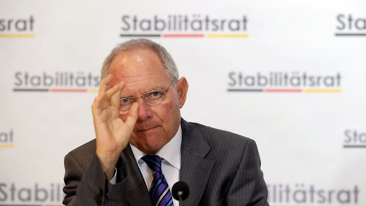 Wieder einmal legt sich Finanzminister Schäuble mit der FDP an.