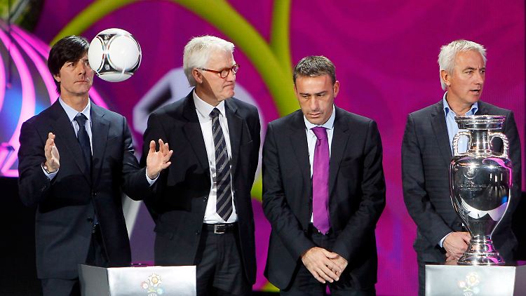 Die Chefs der "Dynamit-Gruppe" - so benannt vom dänischen Trainer Morten Olsen. 
