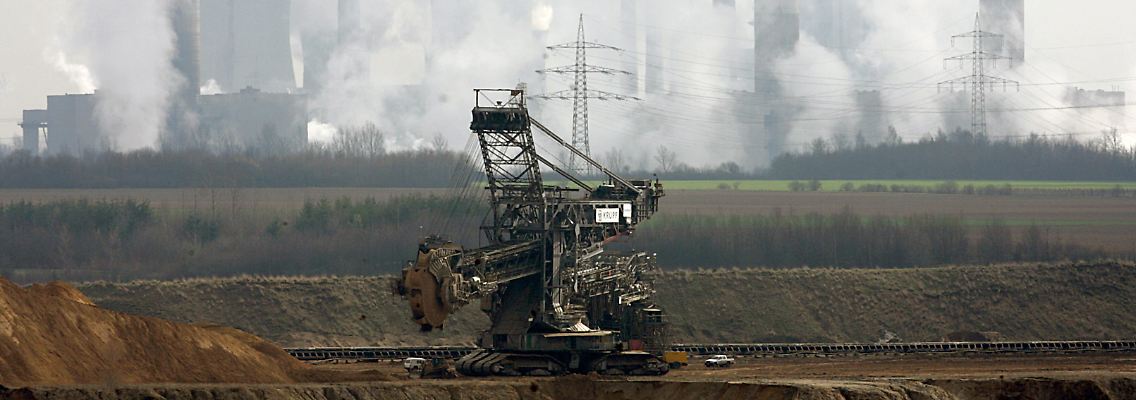 Braunkohletagebau Garzweiler: Neue Kraftwerke brauchen weniger Personal.