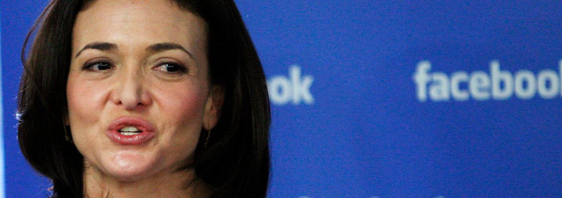 Trommelt für ihr Produkt: Sheryl Sandberg.