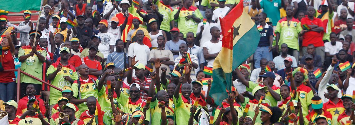Fans während der Afrika-Meisterschaft.