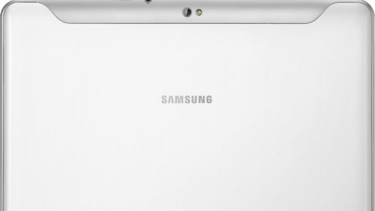 Die Rückseite des Galaxy Tab 10.1N wird durch die Klavierlack-Beschichtung schnell etwas schmierig.