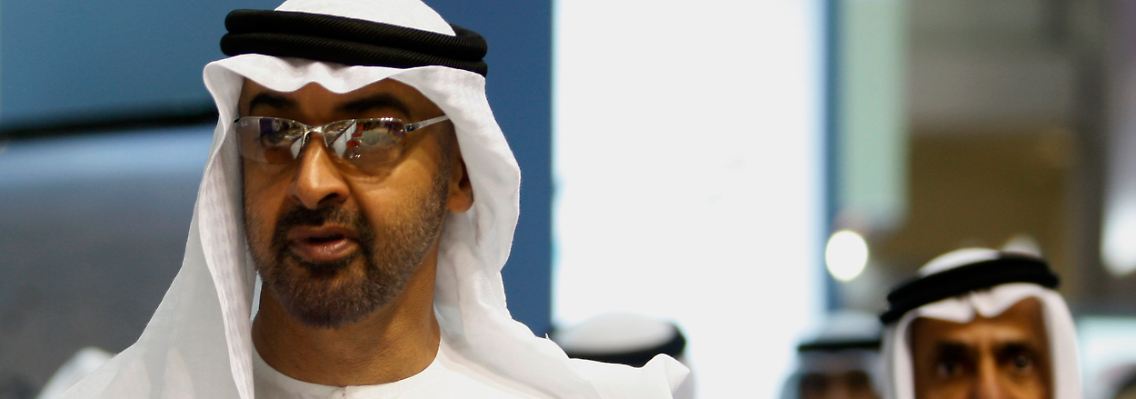 Kronprinz in Abu Dhabi: Sheich Mohammed bin Zayed al-Nahayan.