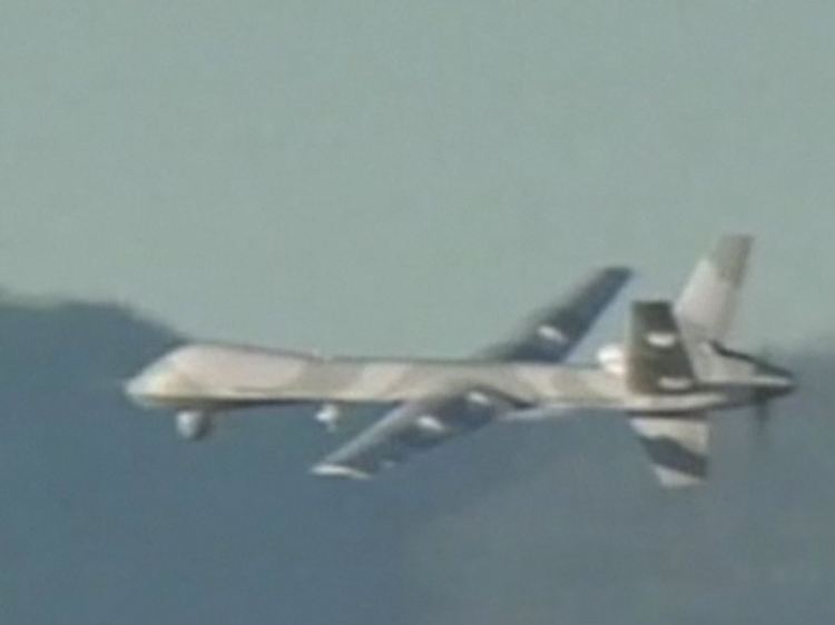 Von der RQ-170 Sentinel geben die USA so gut wie keine Bilder frei. (Hier eine MQ-9 Reaper des Herstellers General Atomics.)