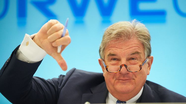 RWE-Chef Jürgen Großmann (Archivbild).
