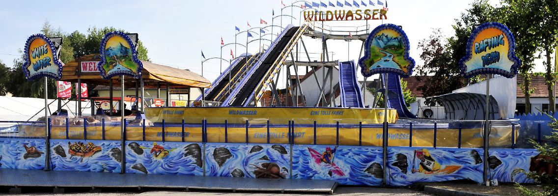 Die "Wildwasserbahn" in Pfaffenhofen.
