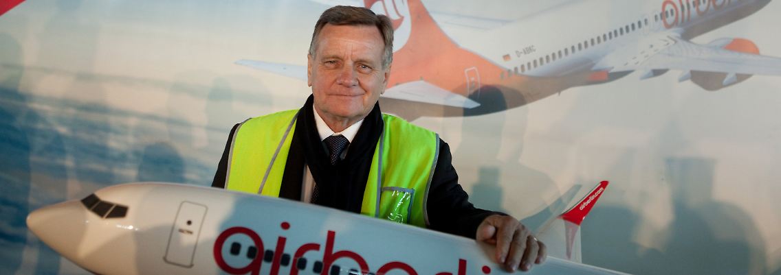 Hartmut Mehdorn will Air Berlin aus der Turbulenzzone bringen.