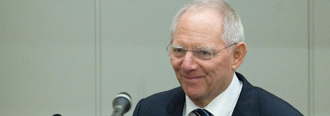 Finanzminister Wolfgang Schäuble rechnet mit der Zustimmung der Länder.
