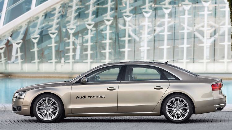 Bald können im neuen Audi A8 auch ruckelfreie Videokonferenzen stattfinden.