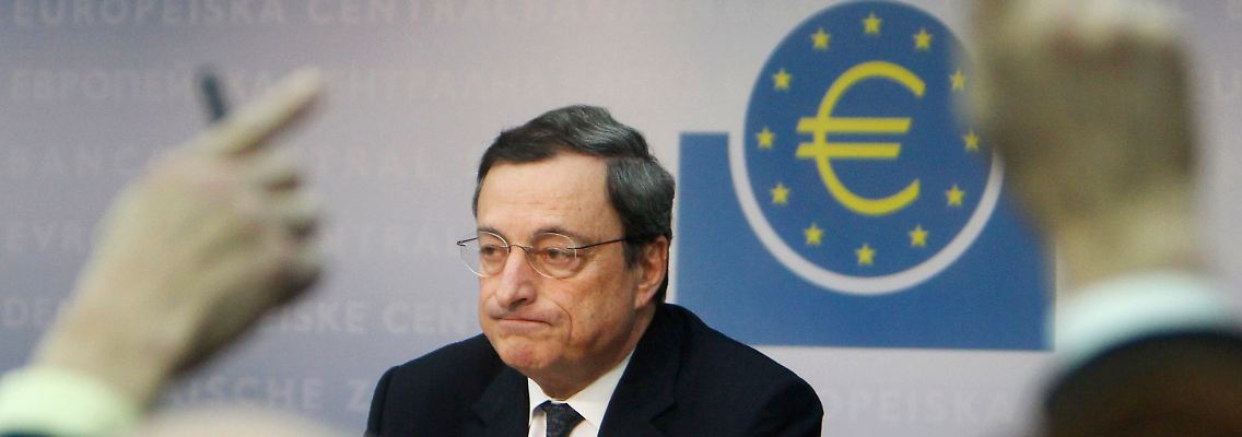 Mario Draghi ist noch nicht lange EZB-Chef. Seine Amtszeit ist bislang von Turbulenzen begleitet.