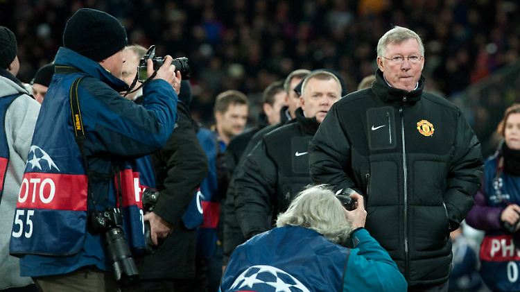 Ausgeschieden: Sir Alex Ferguson musste mit Man United gegen den FC Basel die Segel streichen.