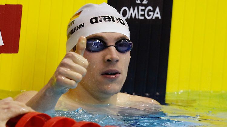 Über 400 Meter Freistil kam Paul Biedermann zum Pflichtsieg.