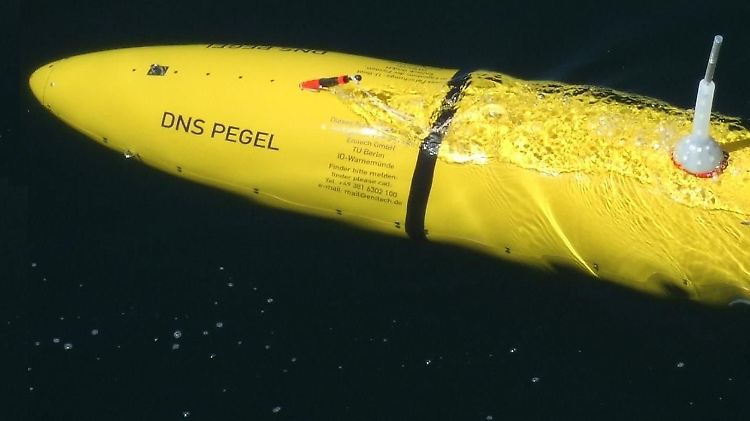 Das Bild zeigt das Mini-Tiefsee-U-Boot, das Forscher der TU Berlin völlig neuartig konstruiert haben.