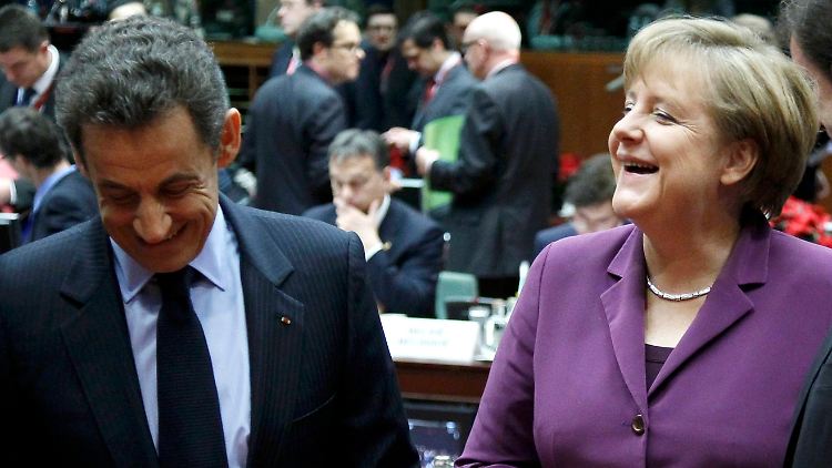 Sarkozy und Merkel können sich den Erfolg auf die Fahne schreiben.