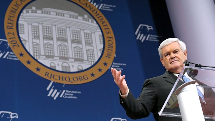 Gingrich hat gute Chancen, zum Herausforderer von Obama zu werden.