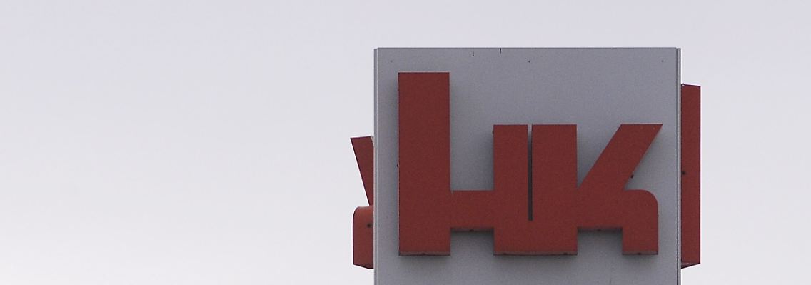 Die Konzernzentrale von Heckler & Koch in Oberndorf im Landkreis Rottweil.