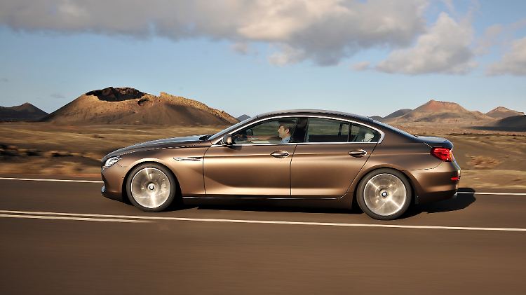 Das viertürige BMW 6er Gran Coupé soll gegen den Mercedes CLS antreten.
