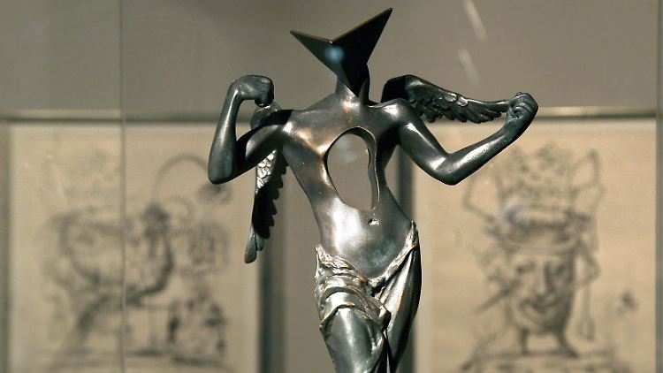 "Surrealistischer Engel" von Salvador Dalì.