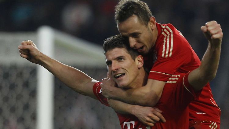 Mann des Spiels: Der Ex-Stuttgarter Mario Gomez schoss den FC Bayern zum Sieg beim VfB.