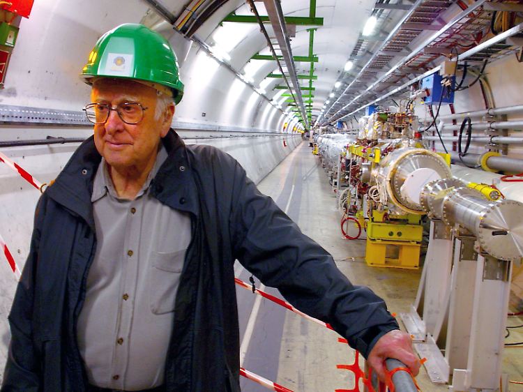 Der britischen Physiker Peter Higgs
