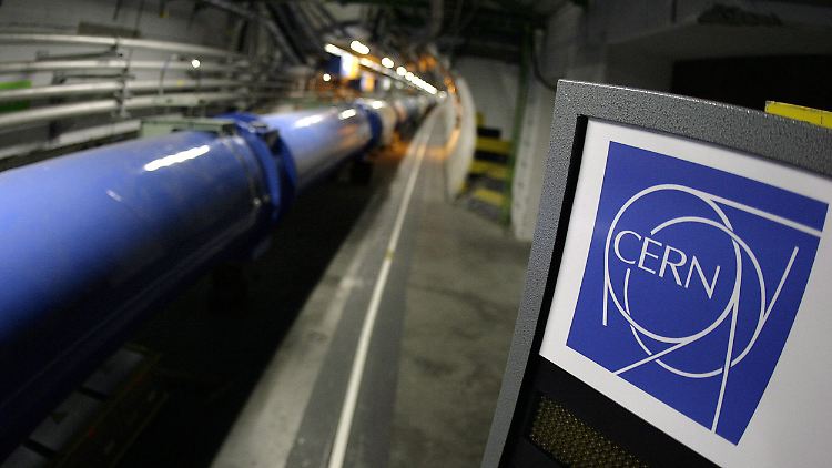 Der Large Hadron Collider (LHC) im Europäischen Kernforschungszentrum Cern bei Genf.