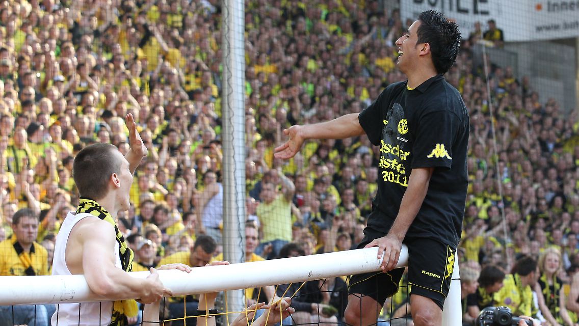 Will wieder spielen - und jubeln: Lucas Barrios, Borussia Dortmund.