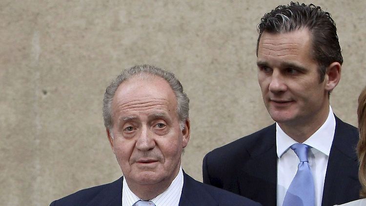 Juan Carlos ist derzeit alles andere als gut zu sprechen auf seinen Schwiegersohn.