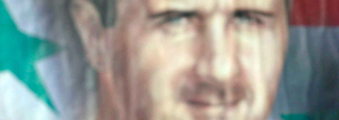 Assad (hier auf einem der allgegenwärtigen Plakate) geht unerbittlich gegen Regimegegner vor.