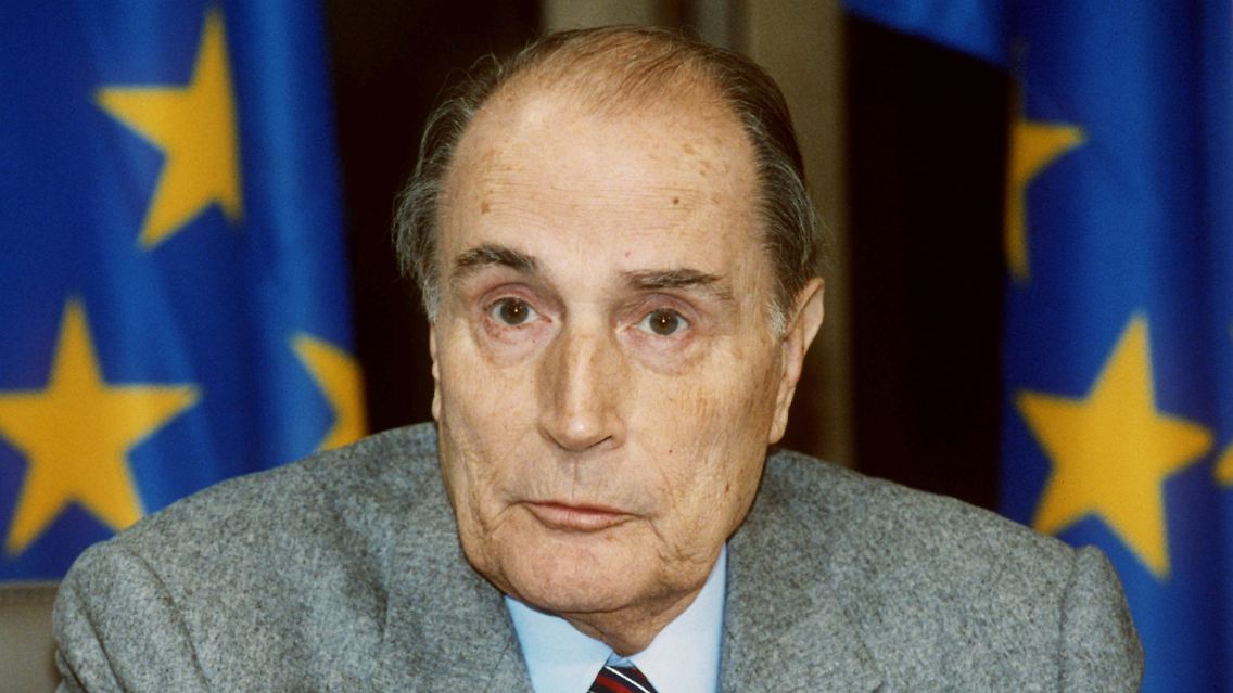 Der damalige französische Präsident Mitterrand fürchtete sich vor der Wiedervereinigung.