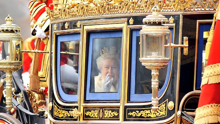 Die Queen lässt sich 2012 feiern.