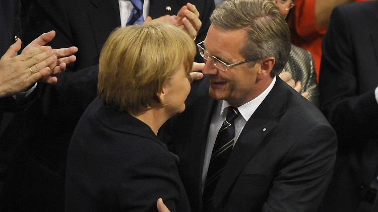 Merkel ist weiter voller Vertrauen zu Wulff.