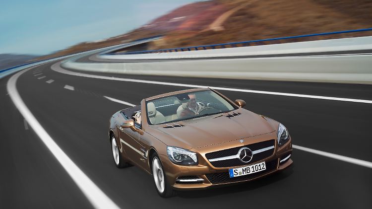 Der neue Mercedes SL ist ab sofort bestellbar.