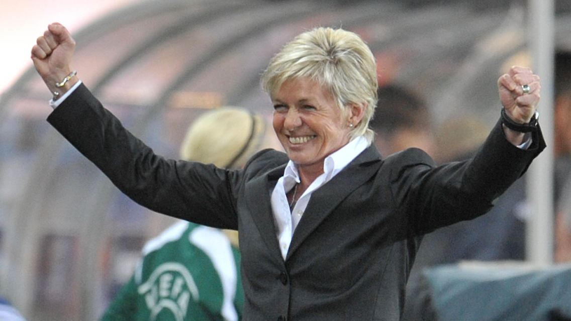 Die Mutter des Erfolges. Silvia Neid.