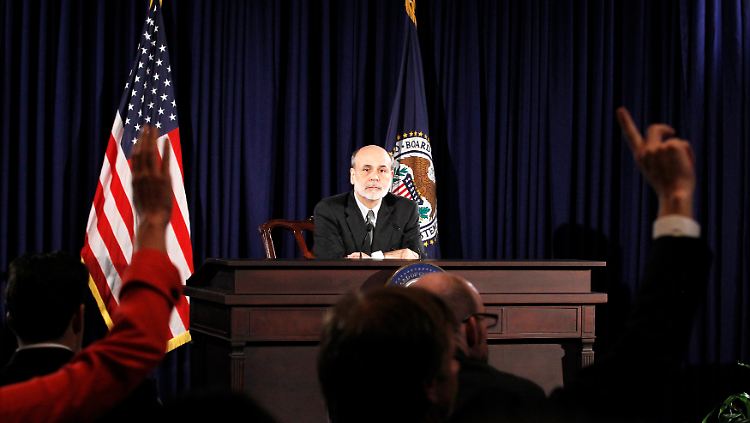 Ben Bernanke: Beunruhigt ja, hilfsbereit nein. 