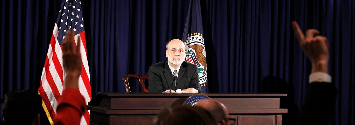 Ben Bernanke: Beunruhigt ja, hilfsbereit nein.