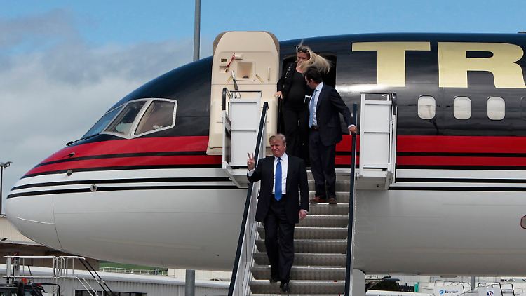 Donald Trump ist immer für einen starken Auftritt gut.
