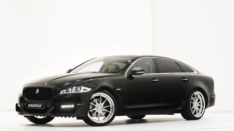 Noch schärfer: der getunte Jaguar XJ.