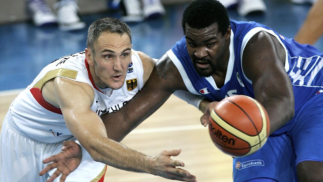 In Aktion: Sofoklis Schortsanitis und Sven Schultze.