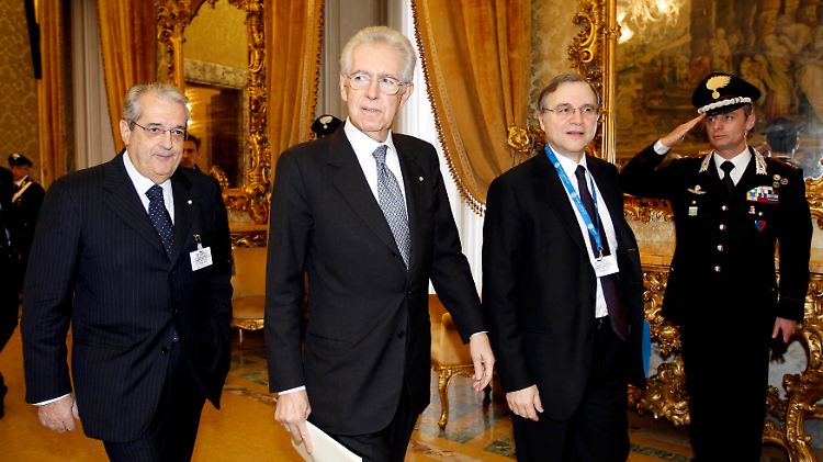 Mario Monti plant für Italien ein umfassendes Sparpaket.