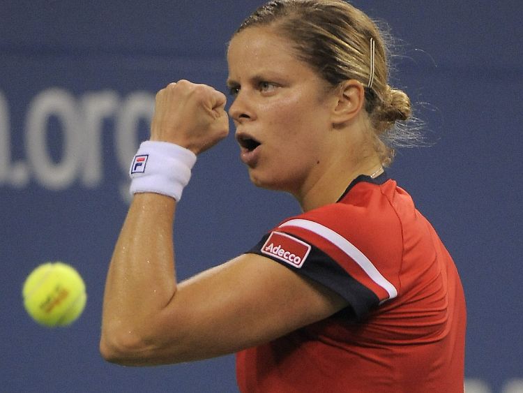 Comeback-Königin: Kim Clijsters bestreitet in New York ihr erstes Major-Turnier nach einer mehr als zweijährigen Wettkampfpause.